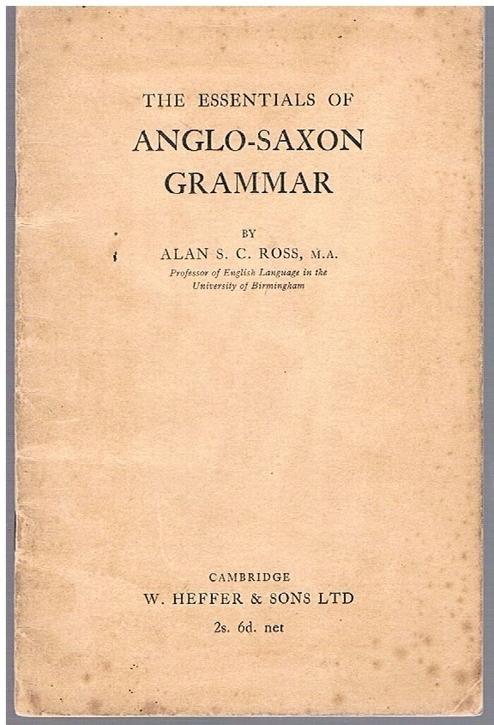 The Essentials of Anglo-Saxon Grammar.
 Image