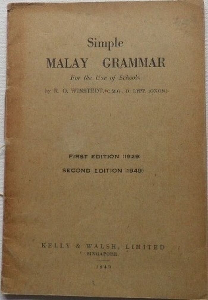 Simple Malay Grammar. For the Use of Schools.
Second Edition. Image