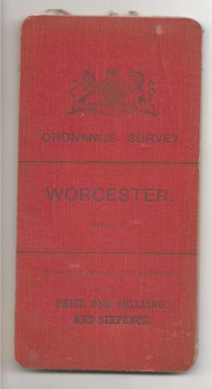 Ordnance Survey Worcester. Sheet 61:
Scale 1 inch to a mile. Image