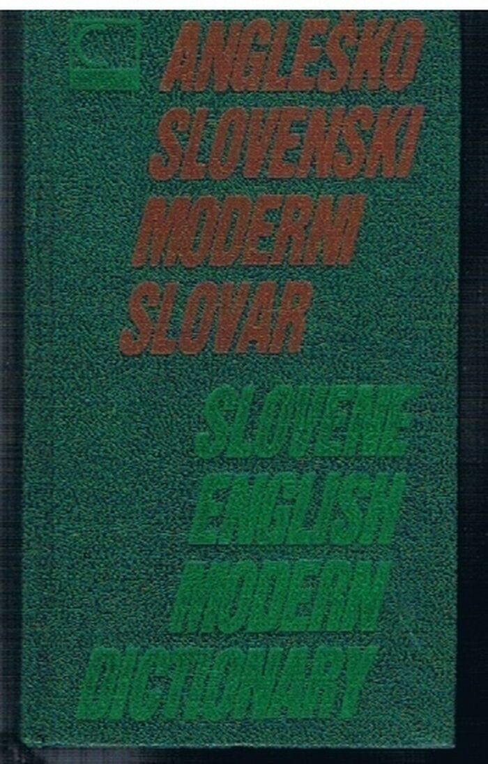 Slovene English Modern Dictionary.
Slovene - English and English -Slovene Image