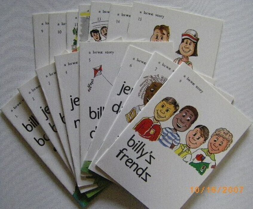 15 Readers. (1.: Billy's Bike, 2: Jenny's Bike, etc..  )
A Leighway Story. Image