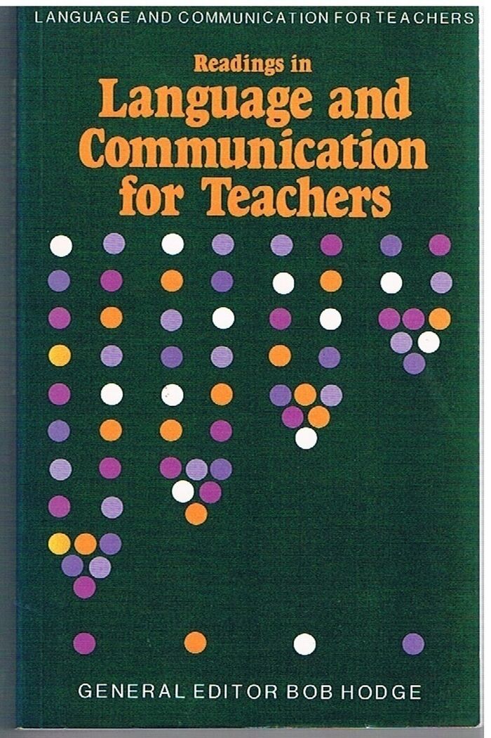 Readings in Language and Communication for Teachers
Book II in the series: Language & Communication for Teachers Image