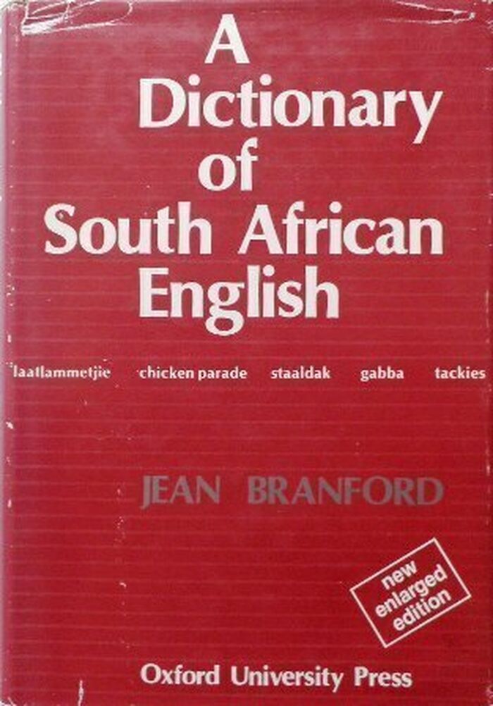 A Dictionary of South African English.
New Enlarged Edition. Image