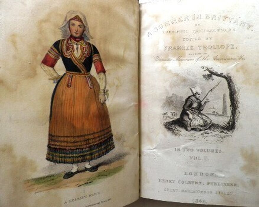A Summer in Brittany.  In Two volumes.  Vol. II (only).
By T. Adolphus Trollope.  Edited by Frances Trollope. Image