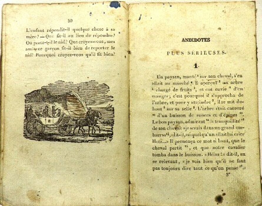 Le livre de l'enfance. (French Primer for Russian children)
 Image