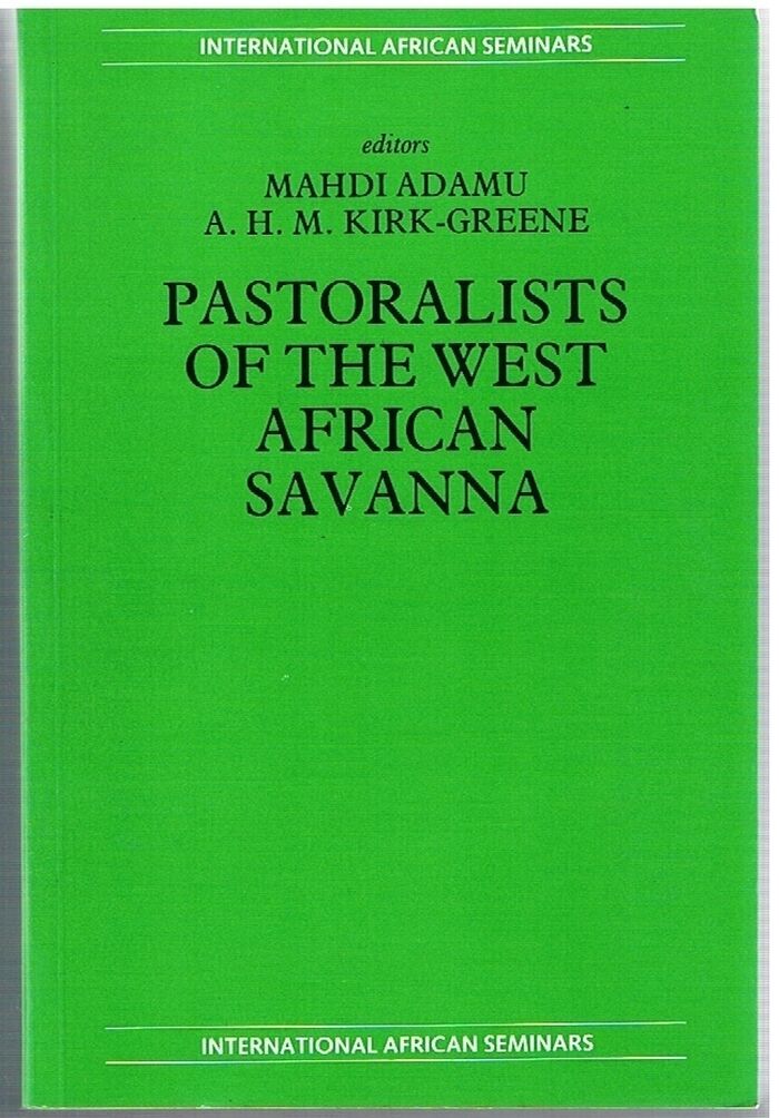 Pastoralists of the West African Savanna
International African Seminars. Image