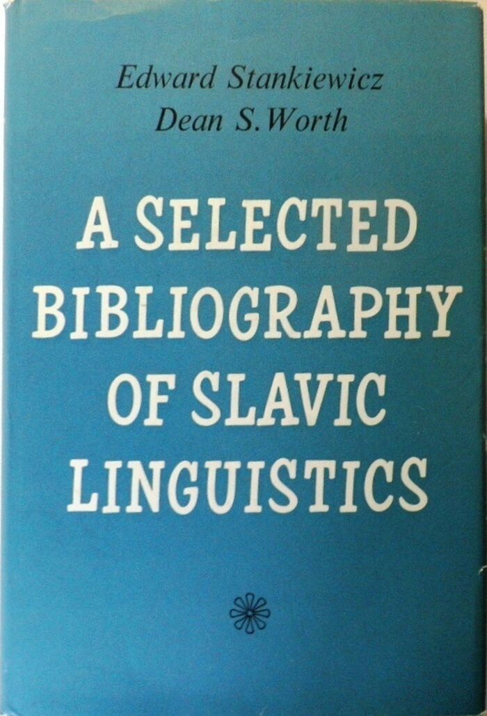 A Selected Bibliography of Slavic Linguistics.  Volume I.
Slavistic Printings and Reprinting. no. XLIX. Image