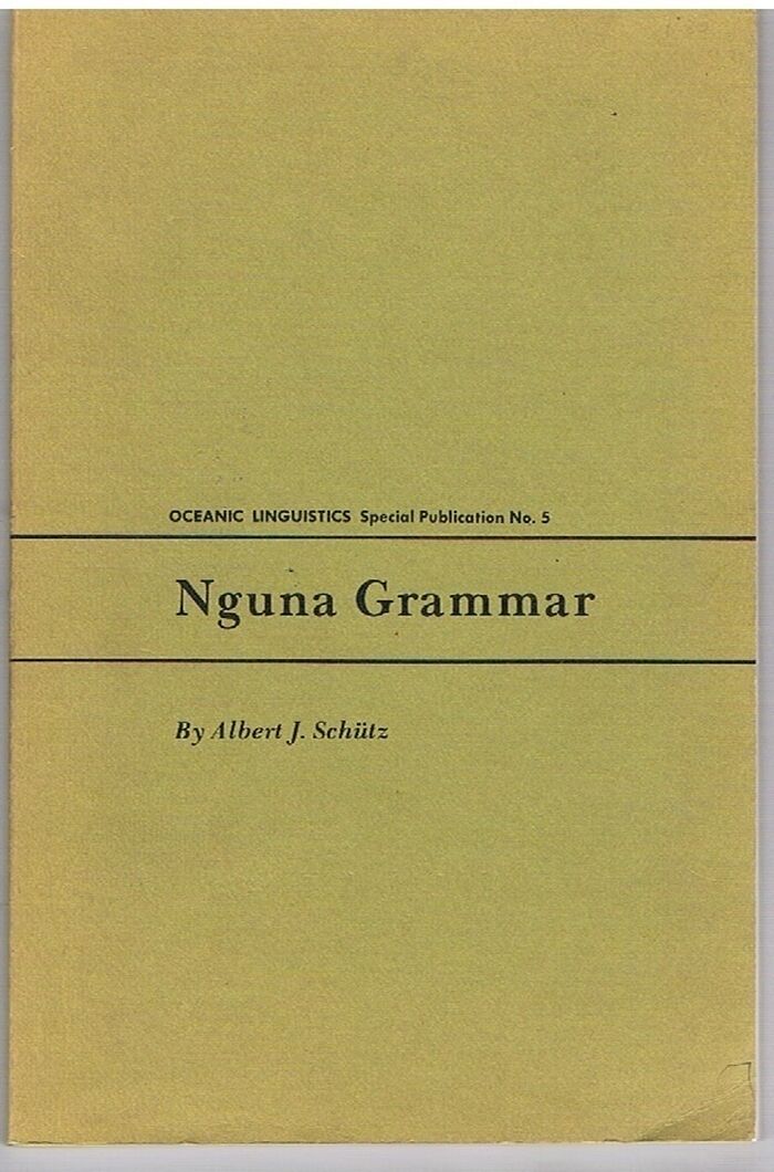 Nguna Grammar.
Oceanic Linguistics.  Special Publication No. 5. Image