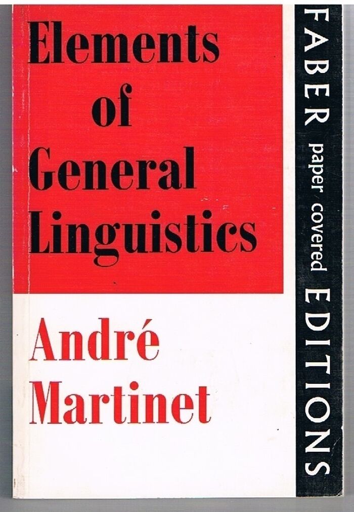 Elements of General Linguistics.
 Image