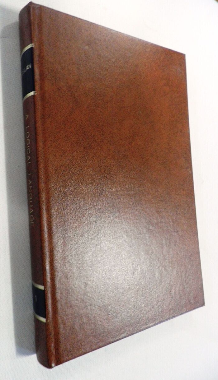 Loglan 1: A Logical Language.
Third Edition. Image