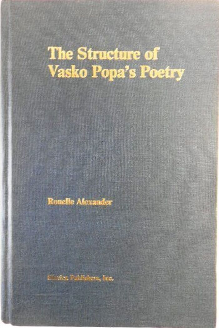 Structure of Vasko Popa's Poetry
UCLA Slavic StudiesXX. Image