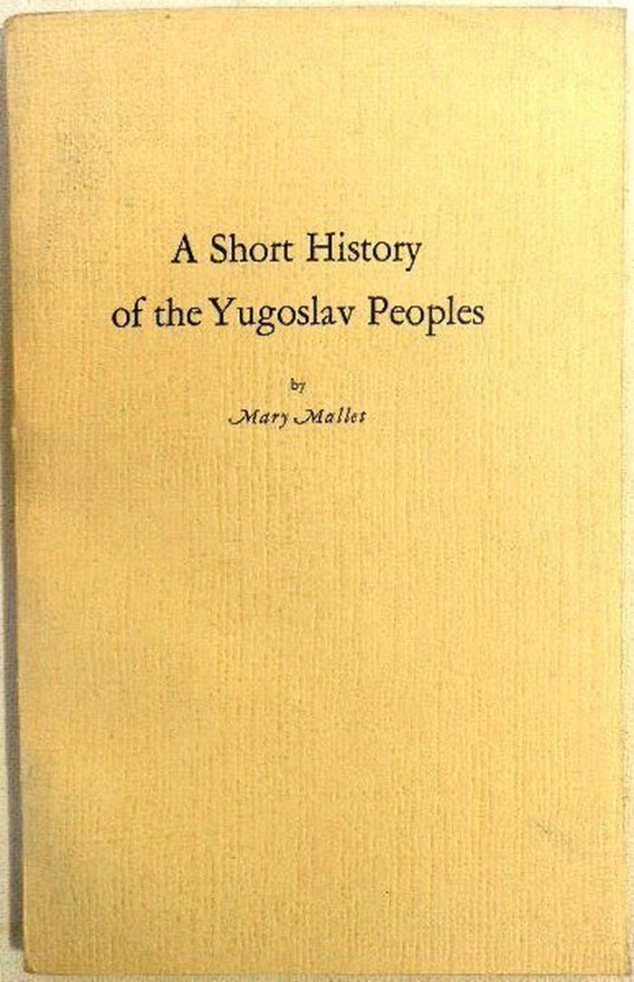A Short History of the Yugoslav Peoples.
 Image