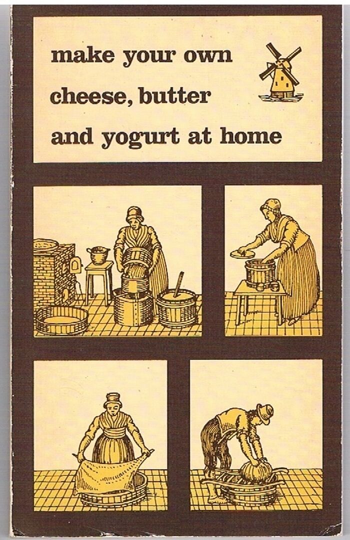 Make your own cheese, butter and yogurt at home.
 Image