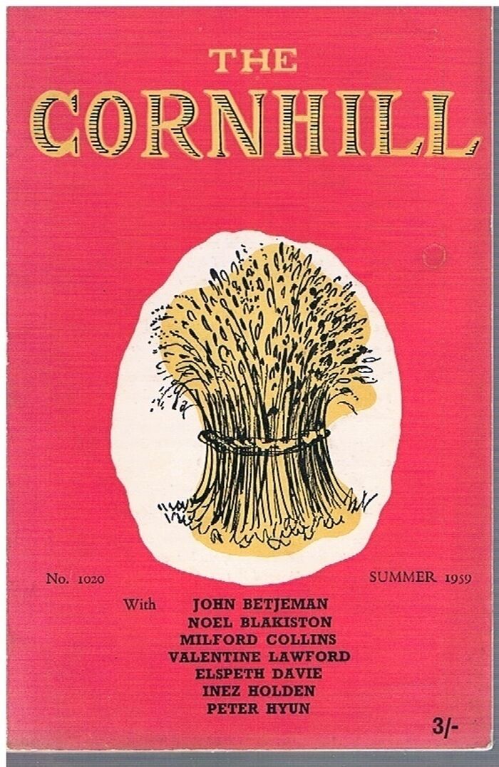 The Cornhill.
No. 1020.  Summer 1959. Image