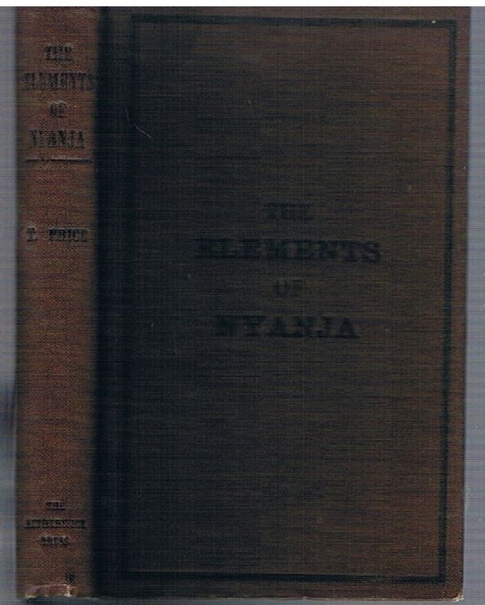 The Elements of Nyanja for English-Speaking Students.
 Image