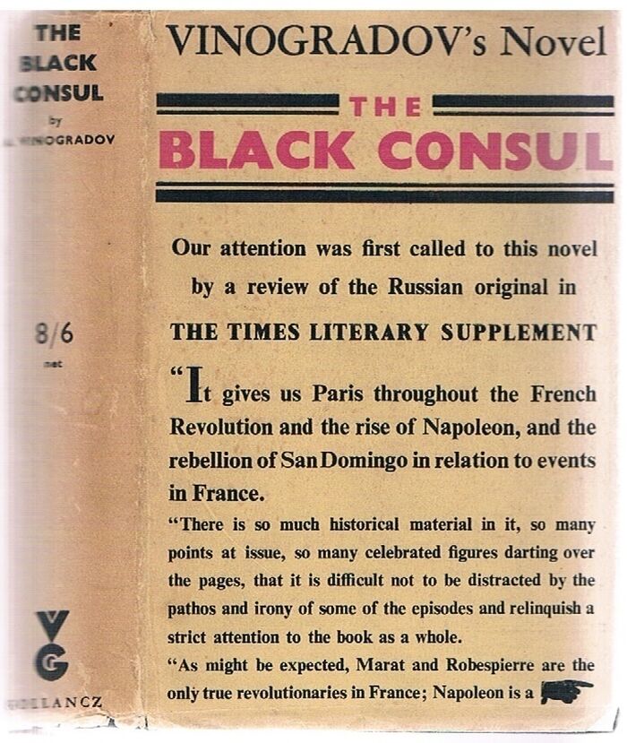 The Black Consul.
Translated from the Russian by Emile Burns. Image