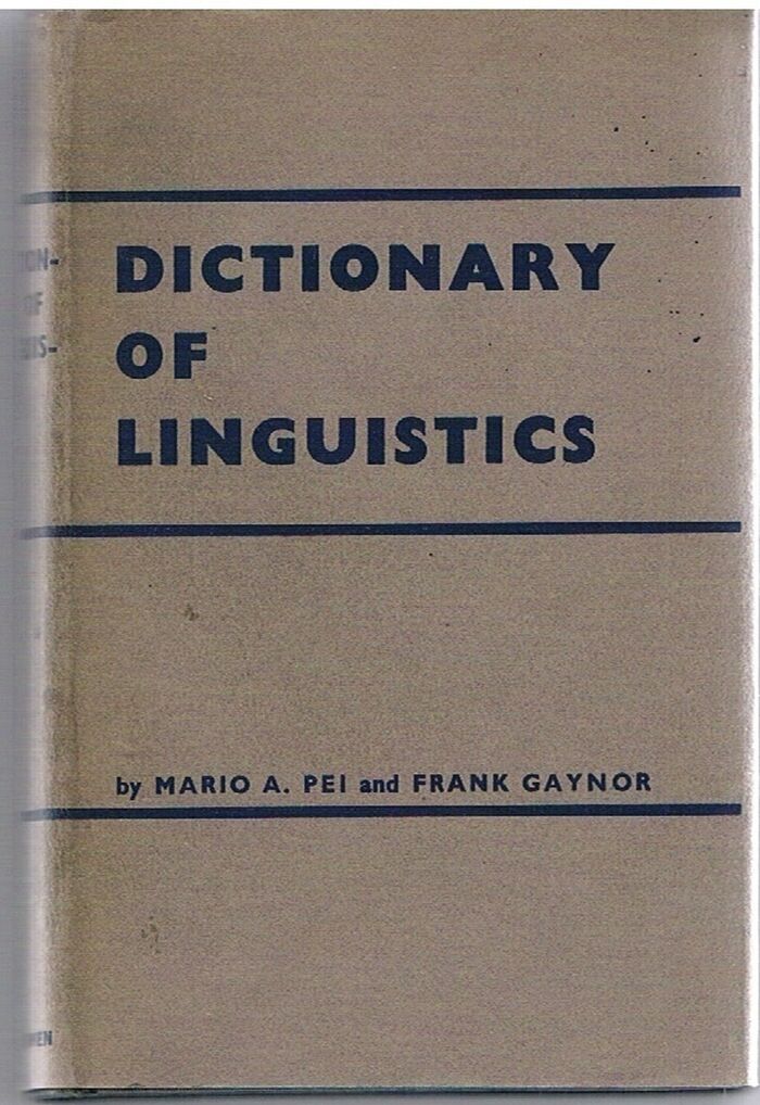 A Dictionary of Linguistics
 Image