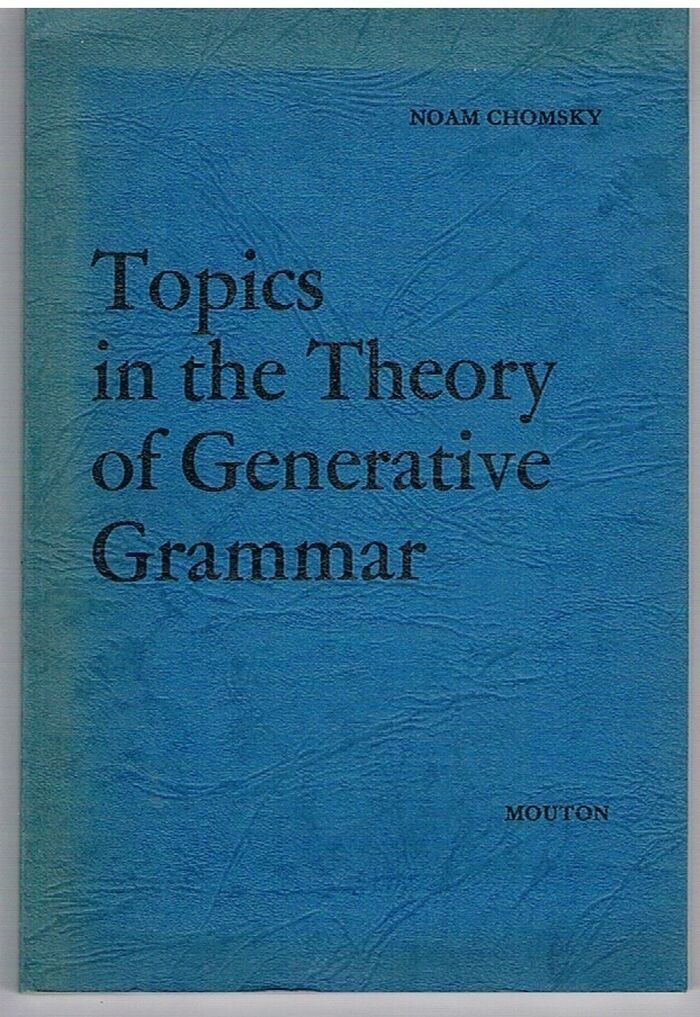 Topics in the Theory of Generative Grammar.
Janua Linguarum Series Minor 56. Image