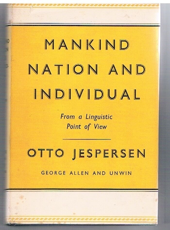Mankind, Nation and the Individual.
From a Linguistic Point of View. Image