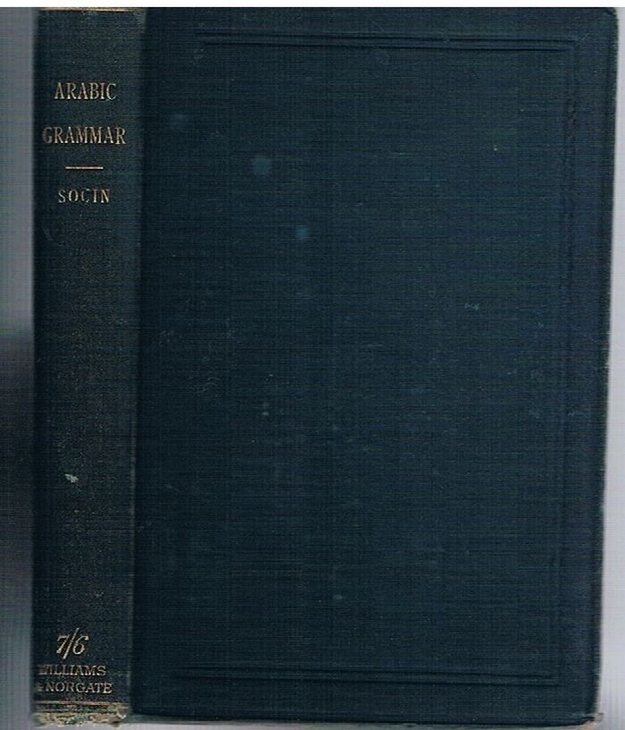 Arabic Grammar:
Paradigms, Literature, Chrestomathy. Porta Linguarum Orientalium.  Pars IV. Image