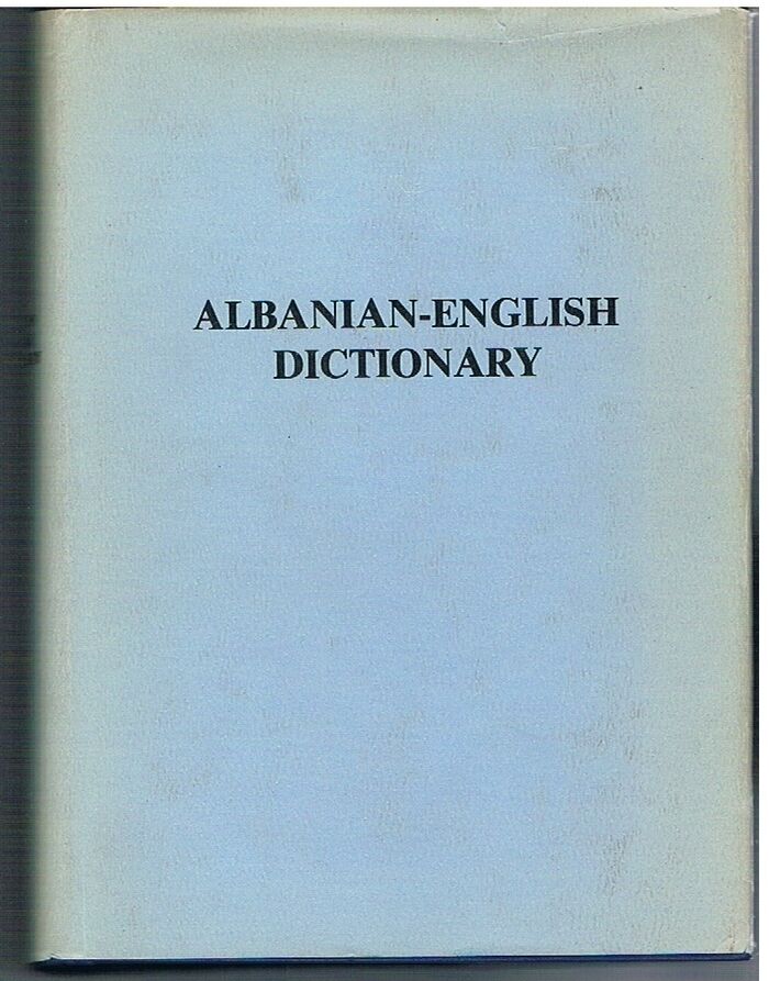 Albanian - English Dictionary.
 Image