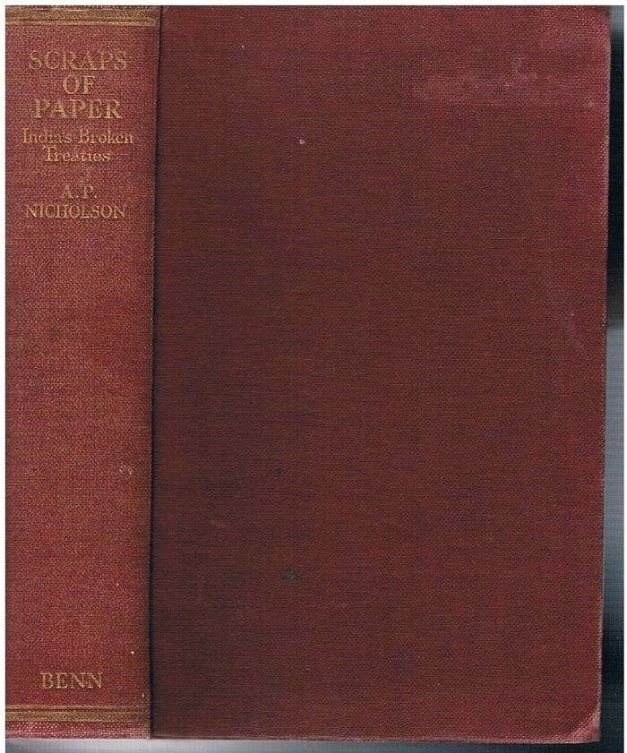 Scraps of Paper: India's Broken Treaties, her Princes, and the Problem.
 Image