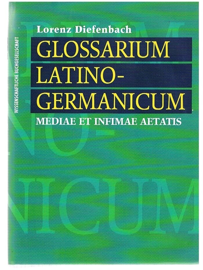 Glossarium latino-germanicum mediae et infimae aetatis
E codicibus manuscriptis et libris impressis concinnavit L.D. Supplementum lexici mediae et... conditi a Carolo Dufresne Du Cange. Image