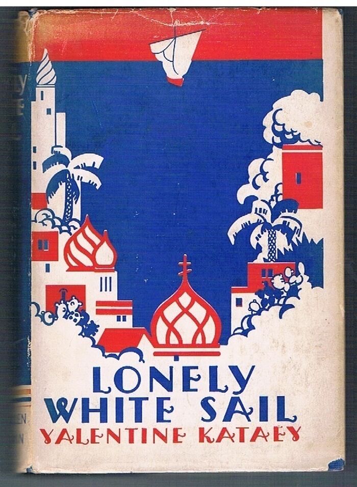 Lonely White Sail. (A White Sail Gleams).
or Peace is Where the Tempests Blow. Image