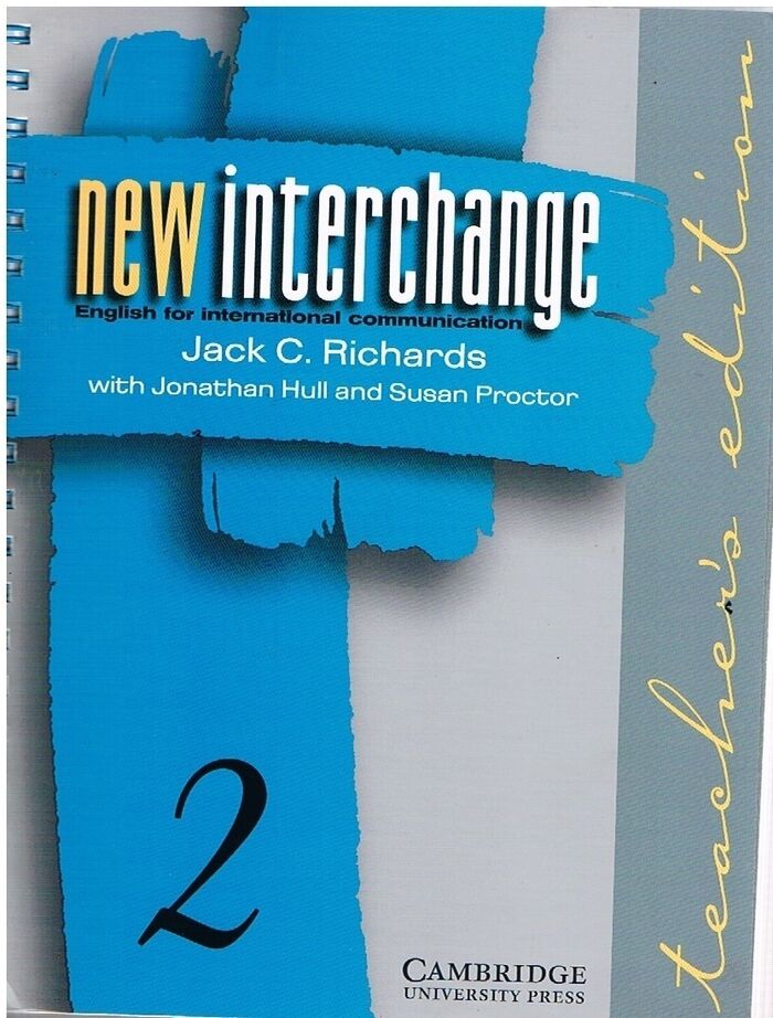 New Interchange Teacher's Edition 2
English for International Communication. New Interchange English for International Communication. Image