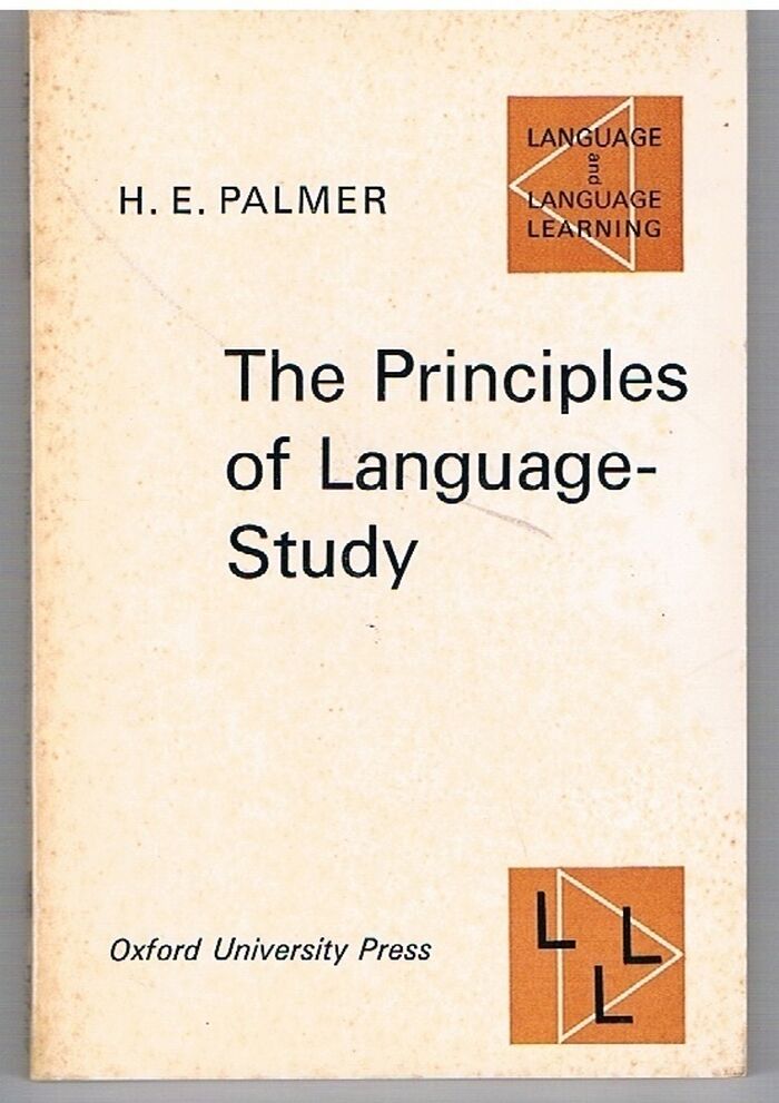 The Principles of Language-Study.
Language and Language Learning. Image
