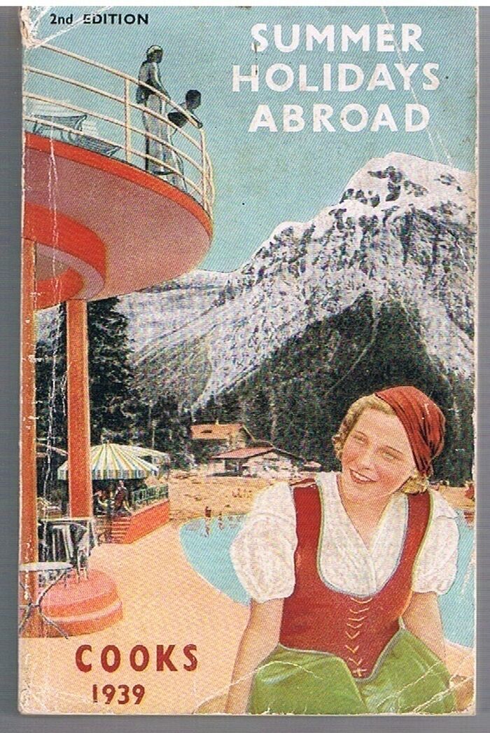 Summer Holidays Abroad
On the Continent and Abroad. Cooks 1939. 2nd edition. Image