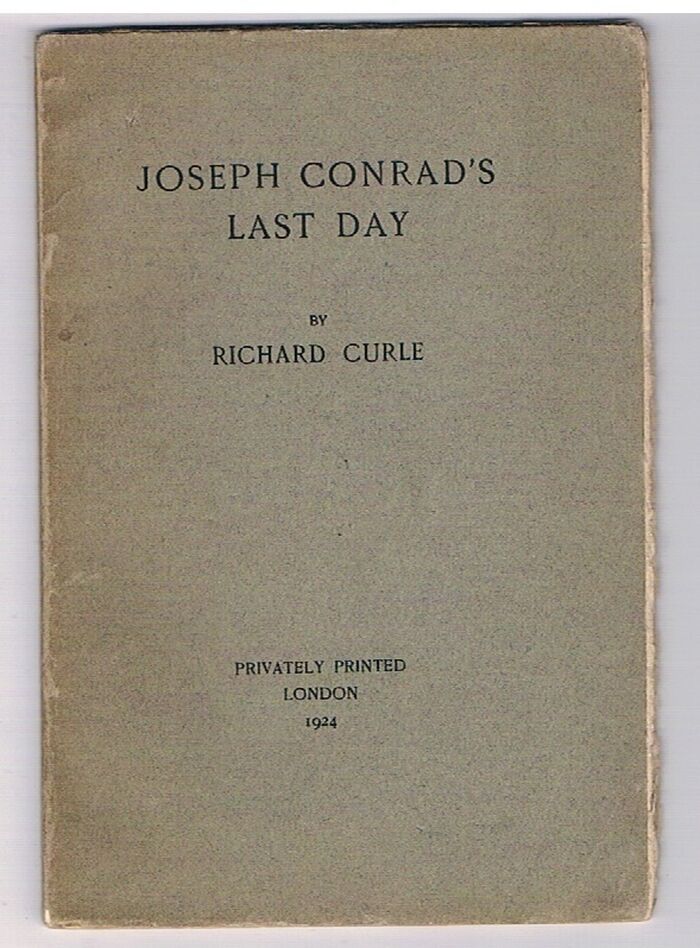 Joseph Conrad's Last Day
 Image