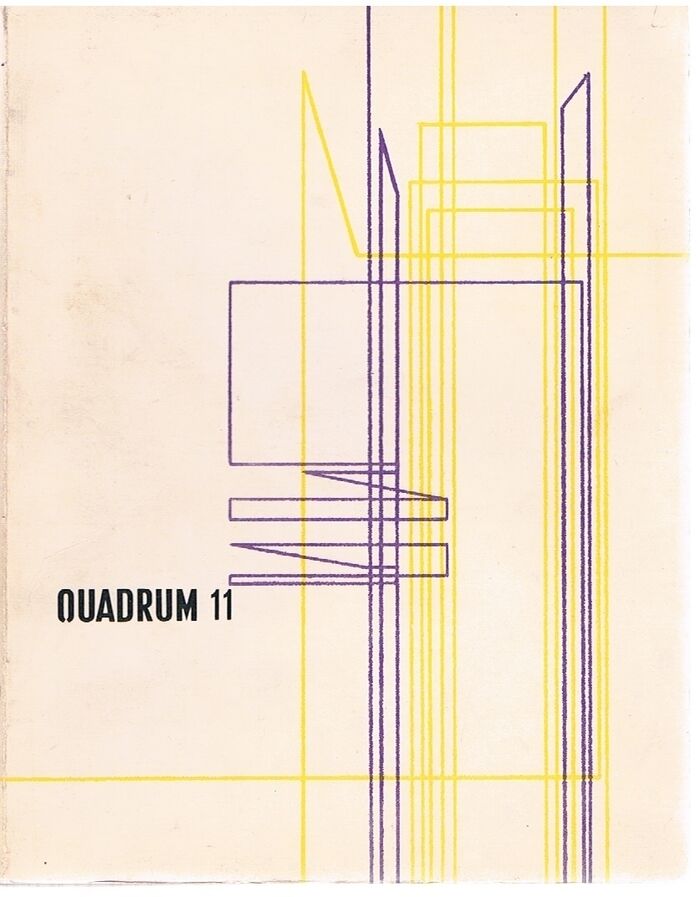Quadrum 11:
Revue internationale d'art moderne.  International Magazine of Modern Art. Rivista internazionale d'arte moderna. Internationale Zeitschrift für moderne Kunst. Image