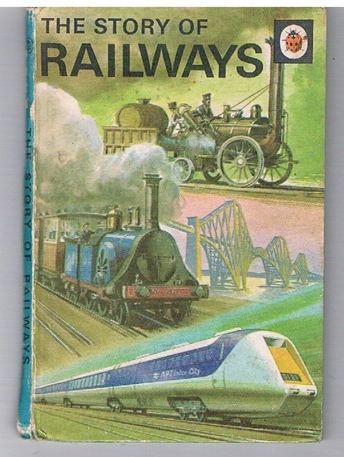 The Story of Railways.
with illustrations by Robert Ayton. A Ladybird 'Achievements' Book Series 601. Image