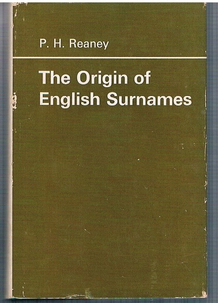 The Origin of English Surnames
 Image