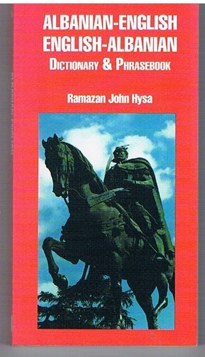 Albanian - English and English-Albanian Dictionary and Phrasebook.
 Image