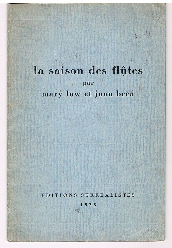 La saison des flûtes [Signed presentation copy].
(Association Copy Fredric Warburg George Orwell POUM). Image