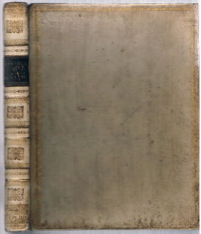 Epistolae Genuinae S. Ignatii Martyris;
quae nunc primum lucem vident ex bibliotheca Florentina. Adduntur S. Ignatii Epistolae, quales vulgo circumferuntur. Adhaec S. Barnabae Epistola. Accessit universis translatio vetus. Edidit, & Notas addidit, Isaacus Vossius. Image