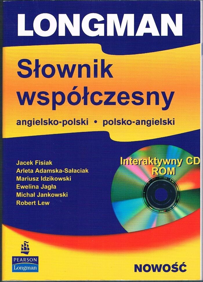 Longman Bi-lingual Dictionary English-Polish, English-Polish with CD.
Wspolczesny Slownik Słownik współczesny angielsko-polski polsko-angielski z płytą CD. Fifth impression. Image