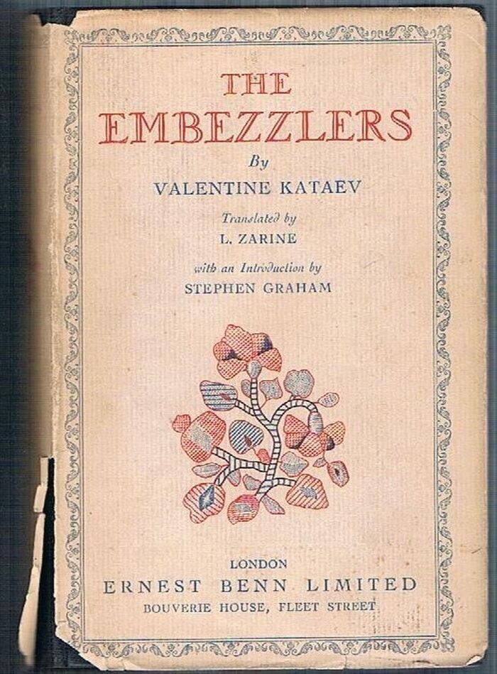 The Embezzlers:
Translated by L[eonide] Zarine. With an Introduction by Stephen Graham. Image