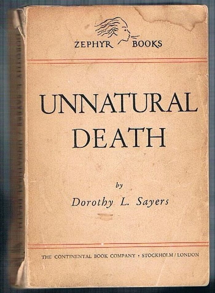 Unnatural Death:
Zephyr Books. A Library of British and American Authors. Vol. 82. Image