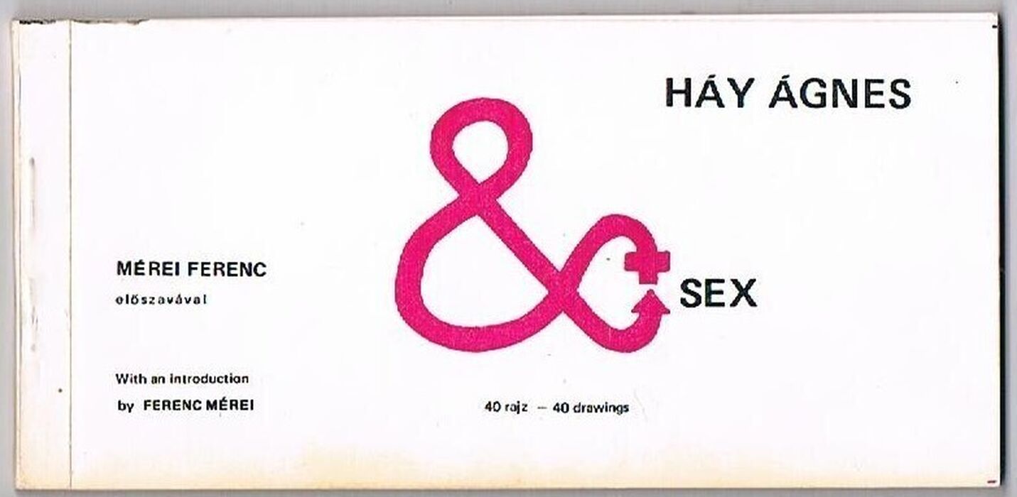 & Sex
elöszavával.   A Két Nem [The Two Do Not. The Two Sexes]. With an introduction by Ferenc Mérei.  40 rajz - 40 drawings. Second Edition. Image