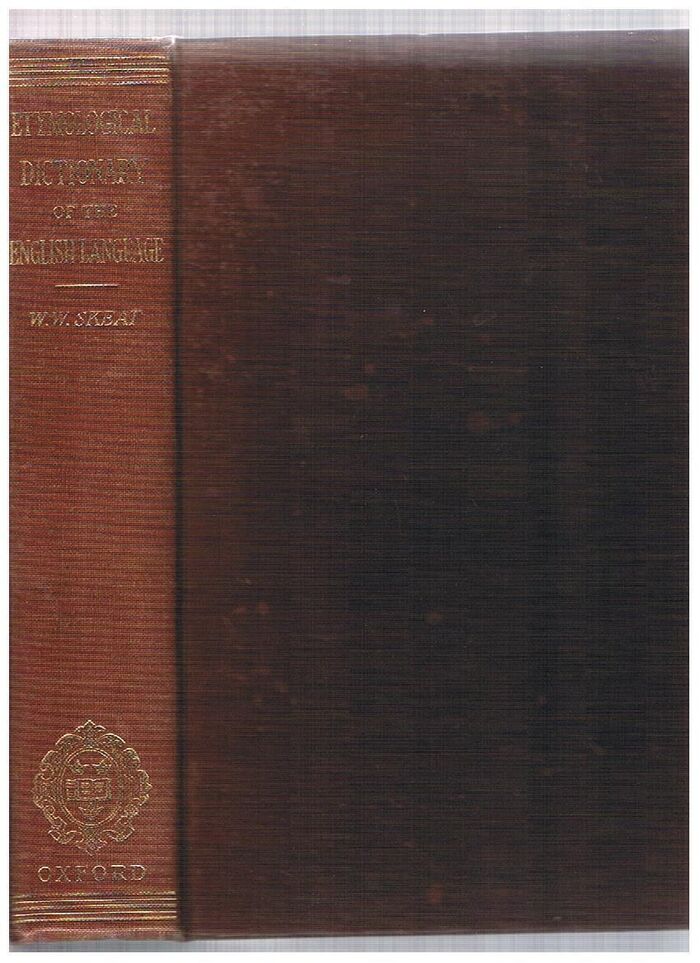 An Etymological Dictionary of the English Language:
New edition revised and enlarged. Image