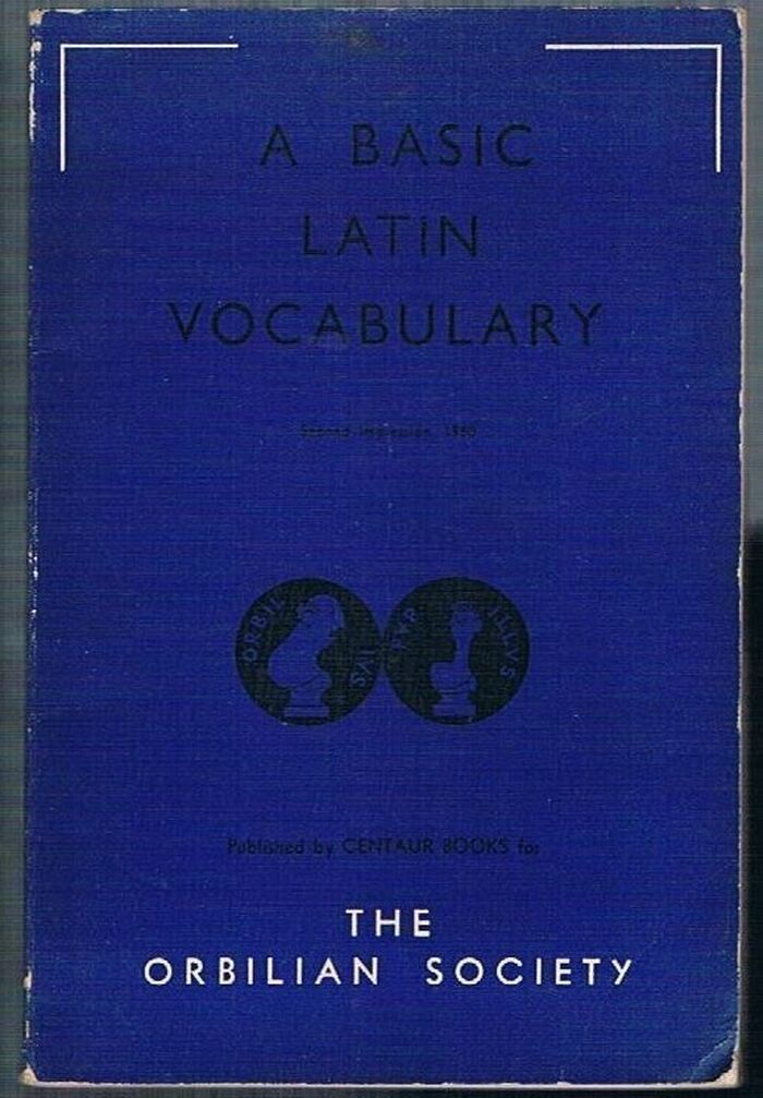 A Basic Latin Vocabulary:
Second Impression. Image