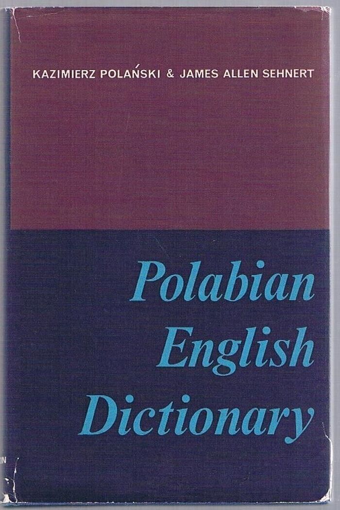 Polabian English Dictionary:
Slavistic Printings and Reprintings. Edited by C. H. van Schooneveld.  LXI. Image