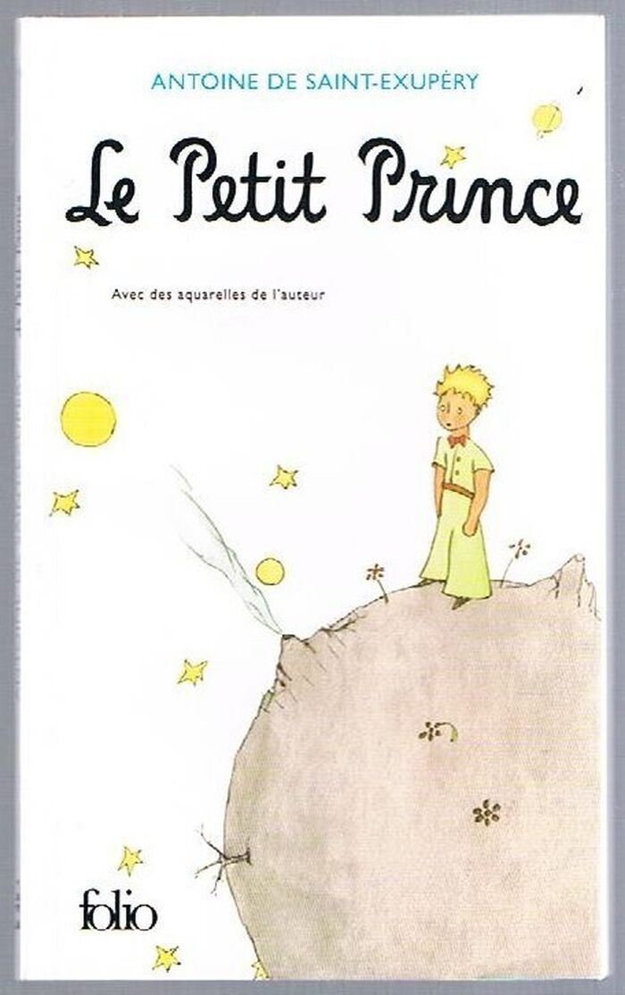 Le Petit Prince.
Avec des aquarelles de l’auteur. Collection Folio. Image