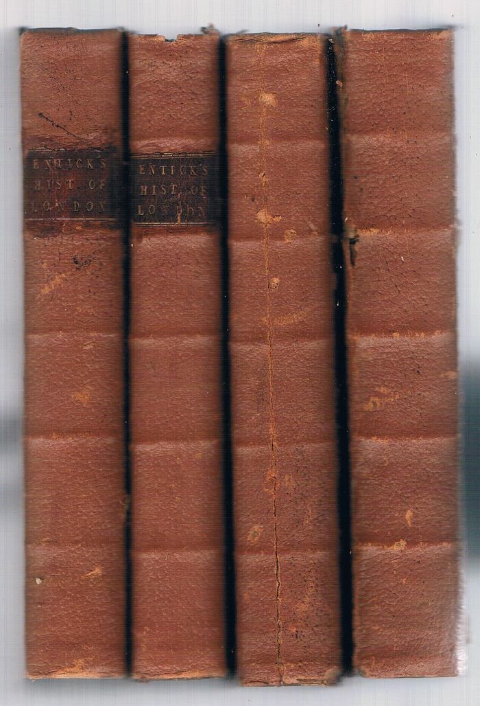 A New and Accurate History and Survey of London,  Westminster, Southwark, and Places Adjacent;
Containing whatever is most worthy of Notice In Their Ancient and Present State: In which are Described Their Civil, Ecclesiastical, and Military Government, Original Constitution, Antiquities, Manufactories, Trade, Commerce, and Navigation; And The several Wards, Liberties, Precincts, Districts, Parishes, Churches, Religious and Charitable Foundations, and Other Public Edifices: Particularly The Curio Image