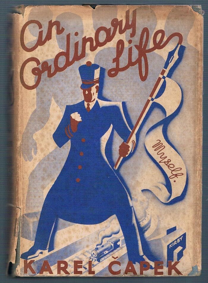 An Ordinary Life. (Obyčejný život).
Translated by M. and R. Weatherall. [Science Fiction classic]. Illustrated by Frederick Kirby. Image