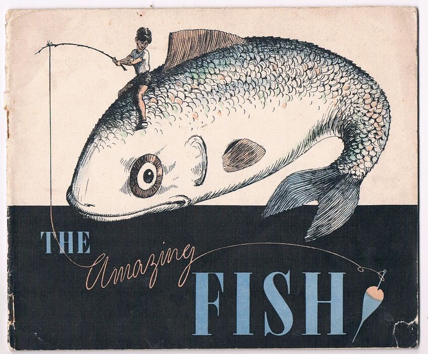 The Amazing Fish.
This is a Perry Colour Book. Devised by Powell Perry. Illustrated by Tom Kerr. Image