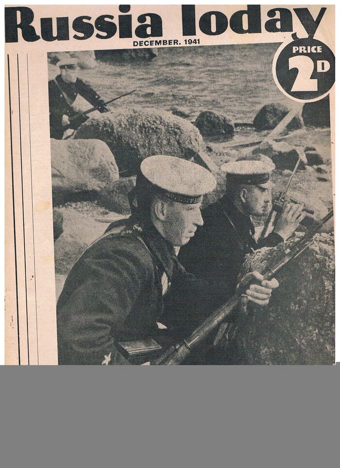 Russia Today:
December 1941. Soviet Marines in the Crimea. Image